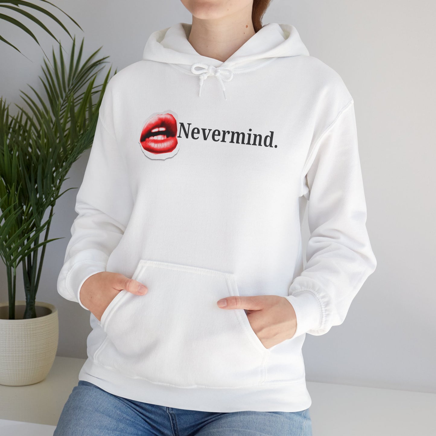 Unisex Heavy Blend™ Hooded Sweatshirt - 'Nevermind'